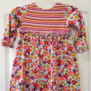 Hanna Andersson striped floral dress